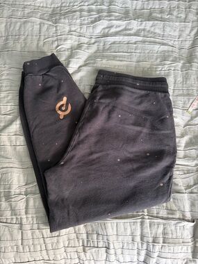 Peloton Sweatpants with Gold Dot Accents